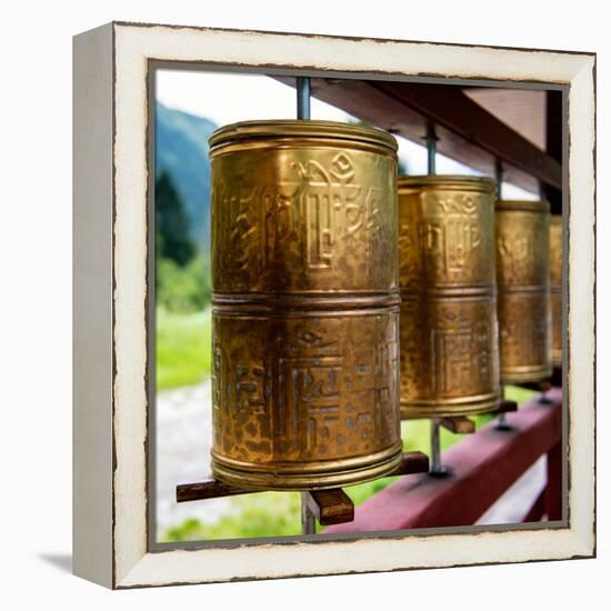 China 10MKm2 Collection - Prayer Wheels-Philippe Hugonnard-Framed Premier Image Canvas