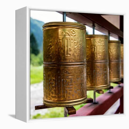 China 10MKm2 Collection - Prayer Wheels-Philippe Hugonnard-Framed Premier Image Canvas