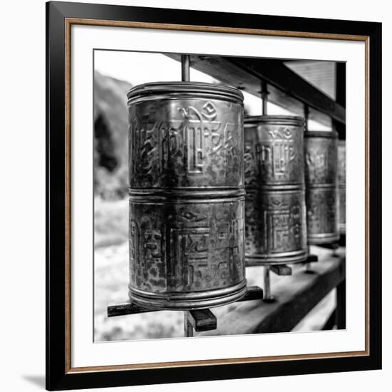 China 10MKm2 Collection - Prayer Wheels-Philippe Hugonnard-Framed Photographic Print