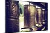 China 10MKm2 Collection - Prayer Wheels-Philippe Hugonnard-Mounted Photographic Print