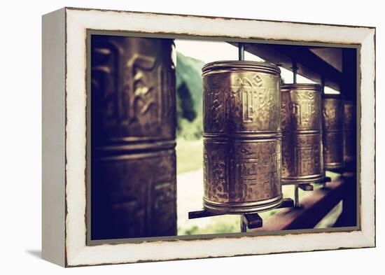 China 10MKm2 Collection - Prayer Wheels-Philippe Hugonnard-Framed Premier Image Canvas