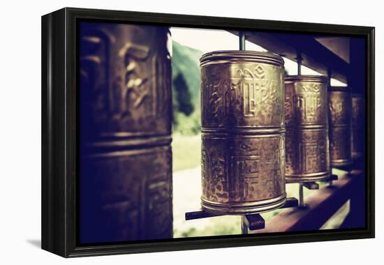 China 10MKm2 Collection - Prayer Wheels-Philippe Hugonnard-Framed Premier Image Canvas