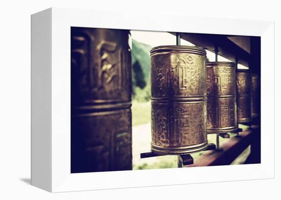 China 10MKm2 Collection - Prayer Wheels-Philippe Hugonnard-Framed Premier Image Canvas