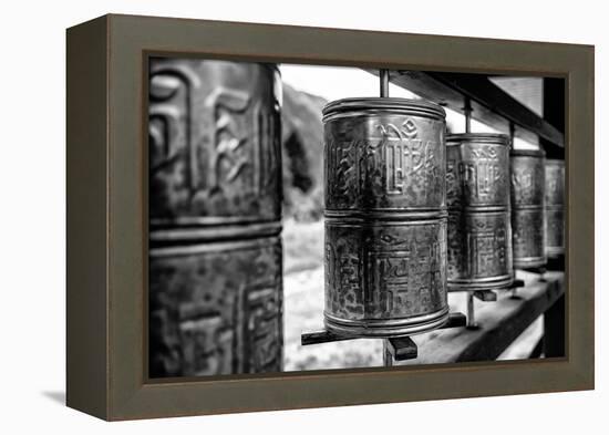 China 10MKm2 Collection - Prayer Wheels-Philippe Hugonnard-Framed Premier Image Canvas