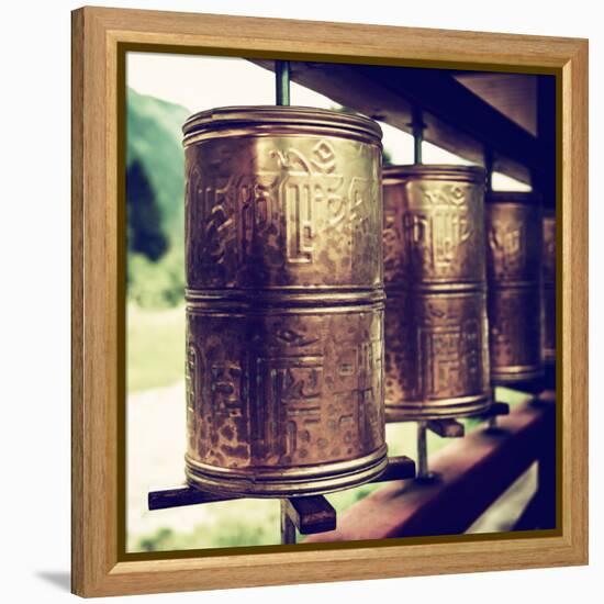 China 10MKm2 Collection - Prayer Wheels-Philippe Hugonnard-Framed Premier Image Canvas