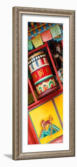 China 10MKm2 Collection - Prayer Wheels-Philippe Hugonnard-Framed Photographic Print