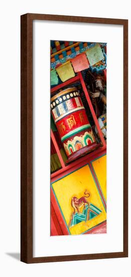 China 10MKm2 Collection - Prayer Wheels-Philippe Hugonnard-Framed Photographic Print