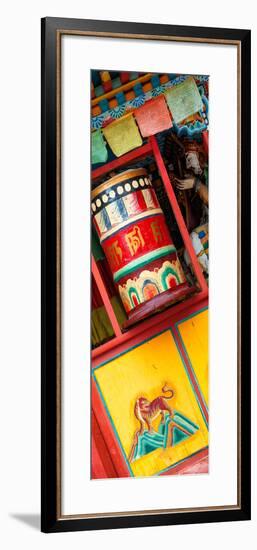 China 10MKm2 Collection - Prayer Wheels-Philippe Hugonnard-Framed Photographic Print