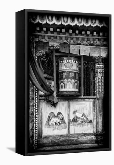 China 10MKm2 Collection - Prayer Wheels-Philippe Hugonnard-Framed Premier Image Canvas