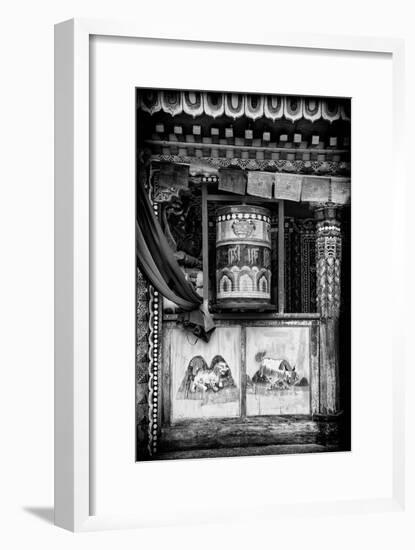 China 10MKm2 Collection - Prayer Wheels-Philippe Hugonnard-Framed Photographic Print