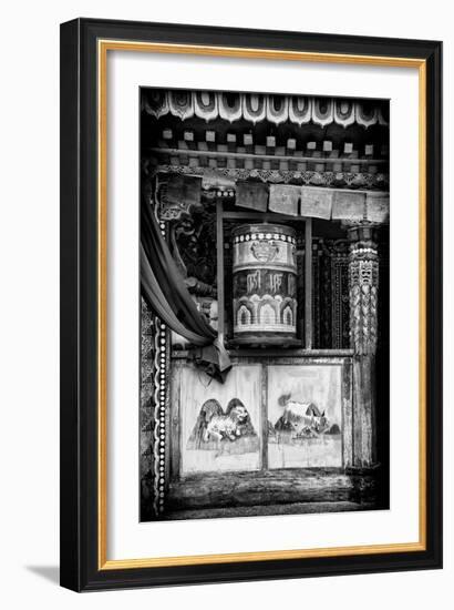 China 10MKm2 Collection - Prayer Wheels-Philippe Hugonnard-Framed Photographic Print