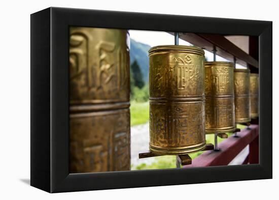 China 10MKm2 Collection - Prayer Wheels-Philippe Hugonnard-Framed Premier Image Canvas