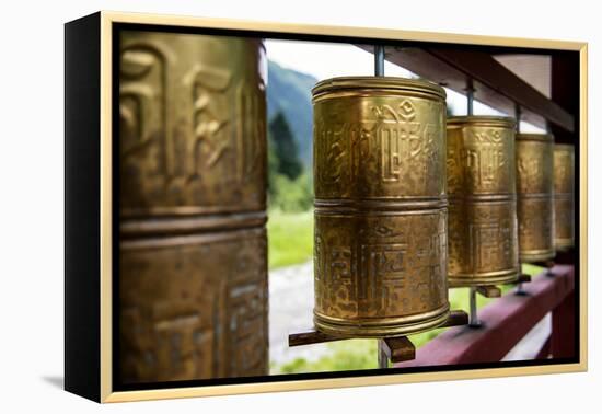 China 10MKm2 Collection - Prayer Wheels-Philippe Hugonnard-Framed Premier Image Canvas