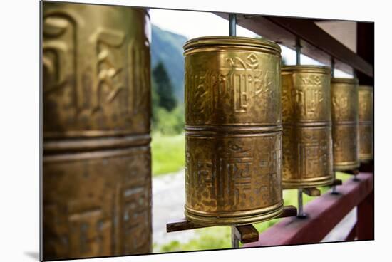 China 10MKm2 Collection - Prayer Wheels-Philippe Hugonnard-Mounted Photographic Print