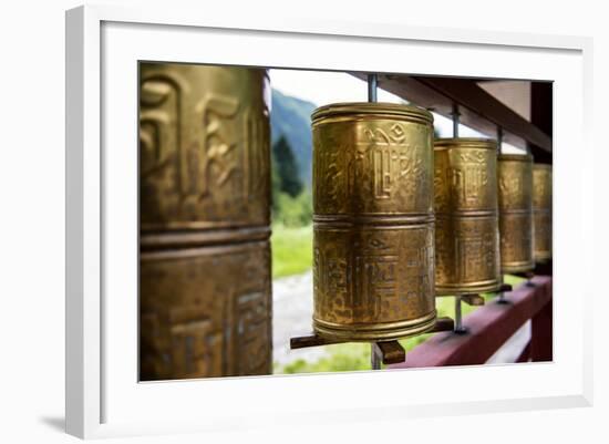 China 10MKm2 Collection - Prayer Wheels-Philippe Hugonnard-Framed Premium Photographic Print