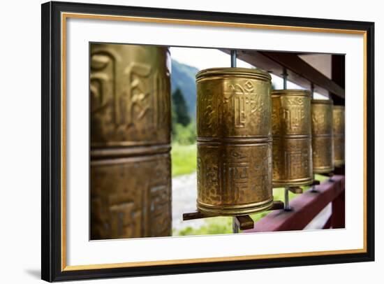 China 10MKm2 Collection - Prayer Wheels-Philippe Hugonnard-Framed Premium Photographic Print