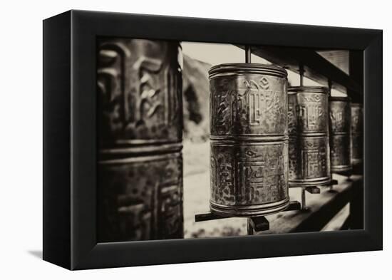 China 10MKm2 Collection - Prayer Wheels-Philippe Hugonnard-Framed Premier Image Canvas