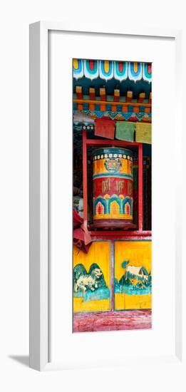 China 10MKm2 Collection - Prayer Wheels-Philippe Hugonnard-Framed Photographic Print