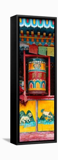 China 10MKm2 Collection - Prayer Wheels-Philippe Hugonnard-Framed Premier Image Canvas