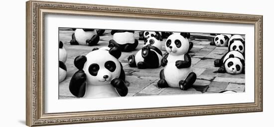 China 10MKm2 Collection - Psychedelic Pandas-Philippe Hugonnard-Framed Photographic Print