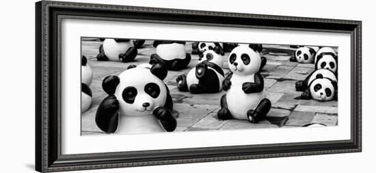 China 10MKm2 Collection - Psychedelic Pandas-Philippe Hugonnard-Framed Photographic Print