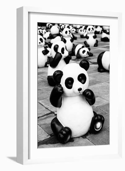 China 10MKm2 Collection - Psychedelic Pandas-Philippe Hugonnard-Framed Photographic Print