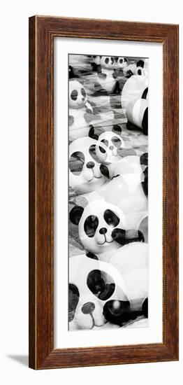 China 10MKm2 Collection - Psychedelic Pandas-Philippe Hugonnard-Framed Photographic Print