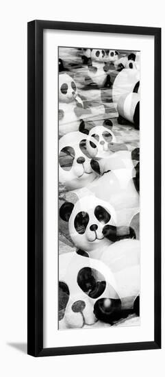 China 10MKm2 Collection - Psychedelic Pandas-Philippe Hugonnard-Framed Photographic Print