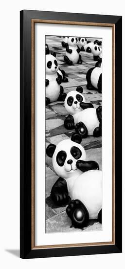 China 10MKm2 Collection - Psychedelic Pandas-Philippe Hugonnard-Framed Photographic Print