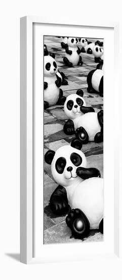 China 10MKm2 Collection - Psychedelic Pandas-Philippe Hugonnard-Framed Photographic Print