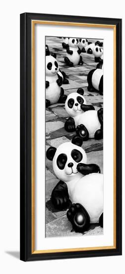 China 10MKm2 Collection - Psychedelic Pandas-Philippe Hugonnard-Framed Photographic Print