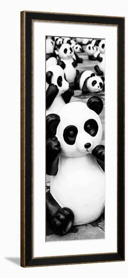 China 10MKm2 Collection - Psychedelic Pandas-Philippe Hugonnard-Framed Photographic Print