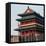 China 10MKm2 Collection - Qianmen Temple-Philippe Hugonnard-Framed Premier Image Canvas