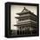 China 10MKm2 Collection - Qianmen Temple-Philippe Hugonnard-Framed Premier Image Canvas