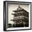 China 10MKm2 Collection - Qianmen Temple-Philippe Hugonnard-Framed Photographic Print