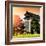 China 10MKm2 Collection - Qianmen Temple-Philippe Hugonnard-Framed Photographic Print