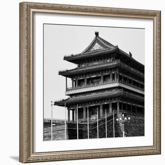 China 10MKm2 Collection - Qianmen Temple-Philippe Hugonnard-Framed Photographic Print