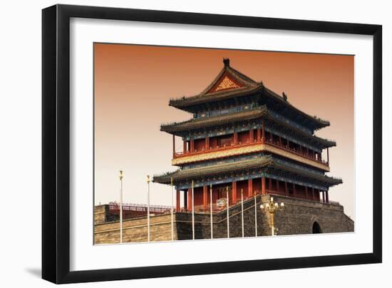 China 10MKm2 Collection - Qianmen-Philippe Hugonnard-Framed Photographic Print