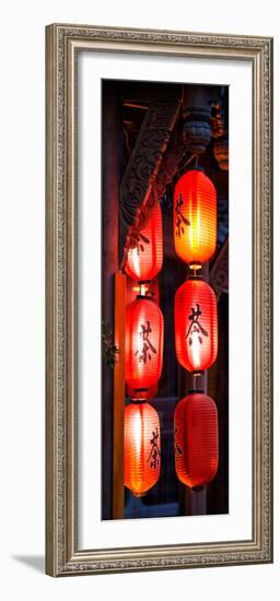 China 10MKm2 Collection - Red Lanterns-Philippe Hugonnard-Framed Photographic Print