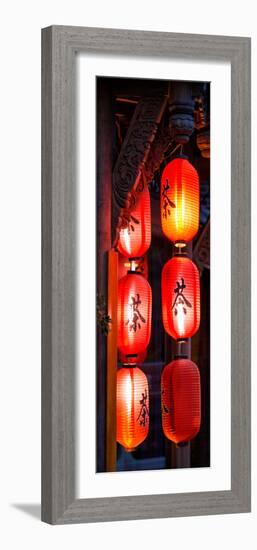 China 10MKm2 Collection - Red Lanterns-Philippe Hugonnard-Framed Photographic Print