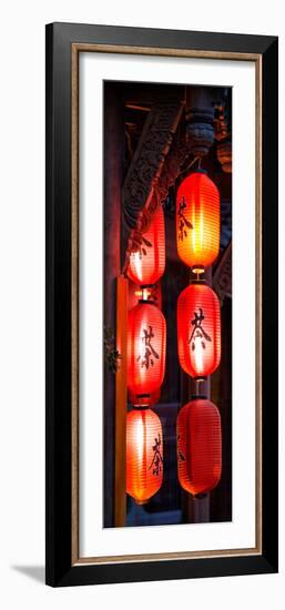 China 10MKm2 Collection - Red Lanterns-Philippe Hugonnard-Framed Photographic Print