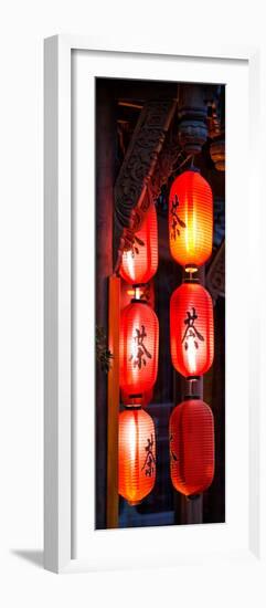 China 10MKm2 Collection - Red Lanterns-Philippe Hugonnard-Framed Photographic Print