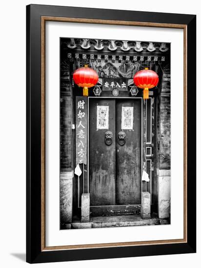 China 10MKm2 Collection - Red Lanterns-Philippe Hugonnard-Framed Photographic Print