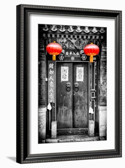 China 10MKm2 Collection - Red Lanterns-Philippe Hugonnard-Framed Photographic Print