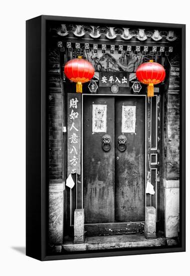 China 10MKm2 Collection - Red Lanterns-Philippe Hugonnard-Framed Premier Image Canvas