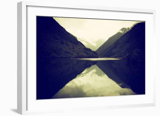 China 10MKm2 Collection - Rhinoceros Lake - Jiuzhaigou National Park-Philippe Hugonnard-Framed Photographic Print