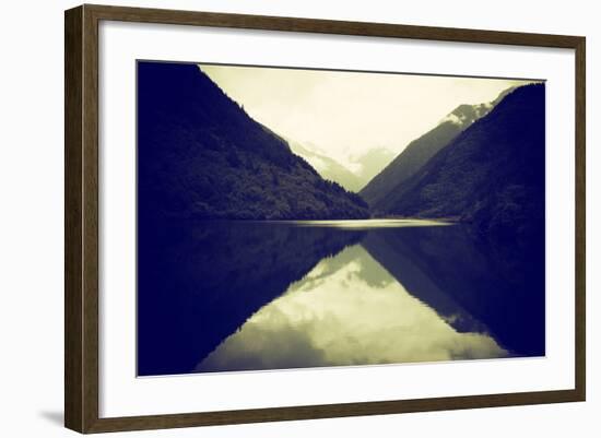 China 10MKm2 Collection - Rhinoceros Lake - Jiuzhaigou National Park-Philippe Hugonnard-Framed Photographic Print