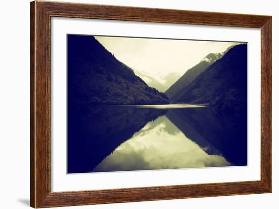 China 10MKm2 Collection - Rhinoceros Lake - Jiuzhaigou National Park-Philippe Hugonnard-Framed Photographic Print