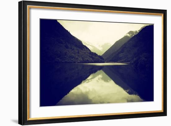 China 10MKm2 Collection - Rhinoceros Lake - Jiuzhaigou National Park-Philippe Hugonnard-Framed Photographic Print