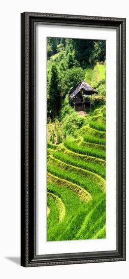 China 10MKm2 Collection - Rice Terraces - Longsheng Ping'an - Guangxi-Philippe Hugonnard-Framed Photographic Print